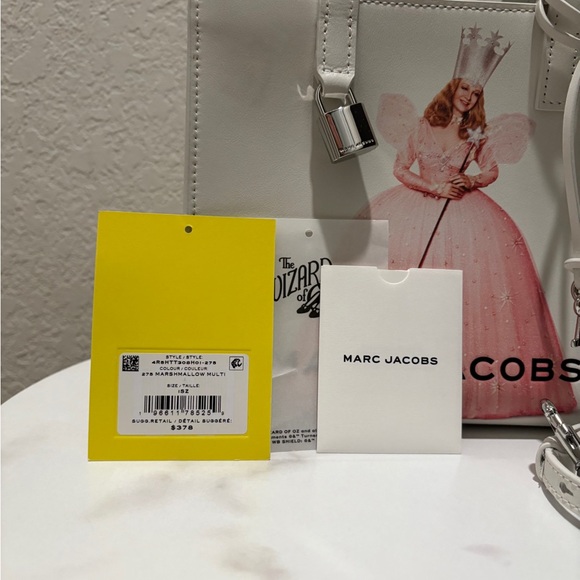 NWT Marc Jacobs x The Wizard of Oz Glinda Leather Tote, limited-edition - Picture 10 of 11